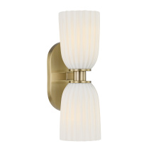 Savoy House Canada 9-1245-2-127 - Baldwin 2-Light Wall Wall Sconce in Noble Brass