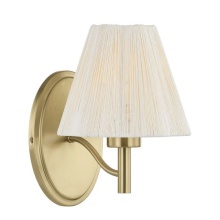 Savoy House Canada 9-6081-1-127 - Rosa 1-Light Wall Sconce in Noble Brass by Breegan Jane