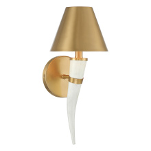 Savoy House Canada 9-6300-1-322 - Hearne 1-Light Wall Sconce in Warm Brass by Dann Foley