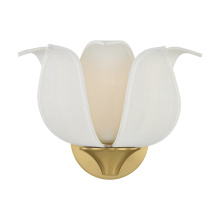 Savoy House Canada 9-7164-1-322 - Elsie 1-Light Wall Sconce in Warm Brass by Breegan Jane