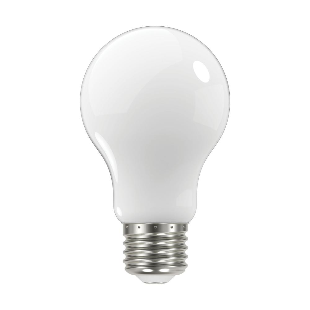 11 Watt A19 LED Filament; 75 Watt Replacement; Soft White; Medium base; 3000K; 120 Volt; 4-Pack