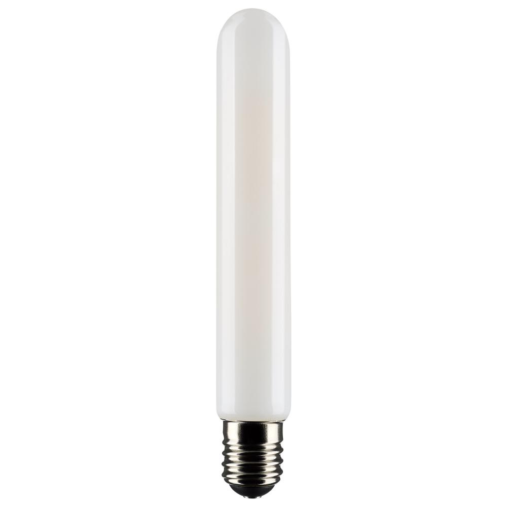 4 Watt T6.5 LED Filament; Frosted; Intermediate Base; 3000K; 360 Lumens; 120 Volt