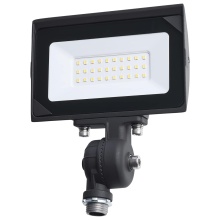 Satco Products Inc. 65/725 - 15 Watt LED DOB Tempered Glass Flood Light; 4000K CCT; Bronze Finish