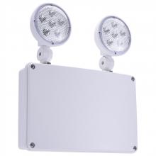 Satco Products Inc. 67/582 - Emergency Light; 120-347V; 2HR Backup; Universal Mounting; Wet Location; Remote Compatible