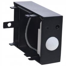 Satco Products Inc. 86/233 - Momentum; PIR Sensor for LED Connectable Linear Strip Fixtures; End Mount; Black Finish
