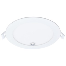 Satco Products Inc. S11697 - 15 Watt LED Direct Wire Downlight; 6-Inch; Dual Dimming; Round; with Integrated Emergency and Test