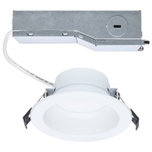 Satco Products Inc. S13510 - 12 Watt Commercial LED Downlight; 4 in.; Remote Driver; Watt and Color Selectable; 120-347 Volt