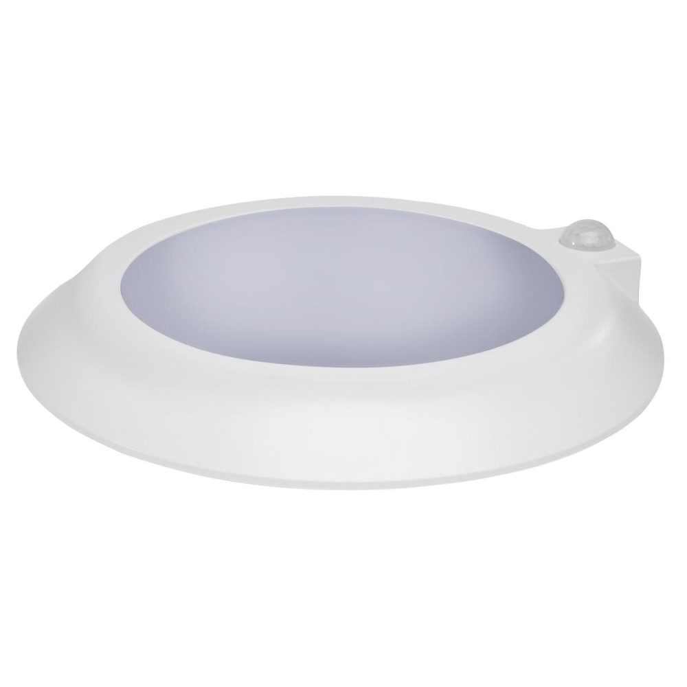 10 Inch LED Disk Light; 27K/3K/35K/4K/5K CCT Selectable; Occupancy Sensor; White Finish