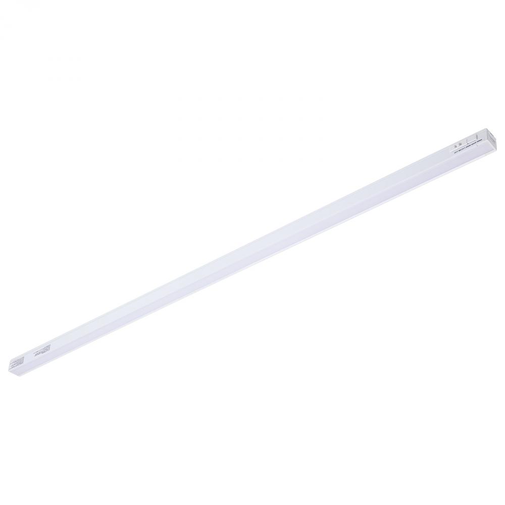 10 Watt 30-Inch LED Under Cabinet; 30K/40K/50K CCT Selectable; White Finish; 120 Volt