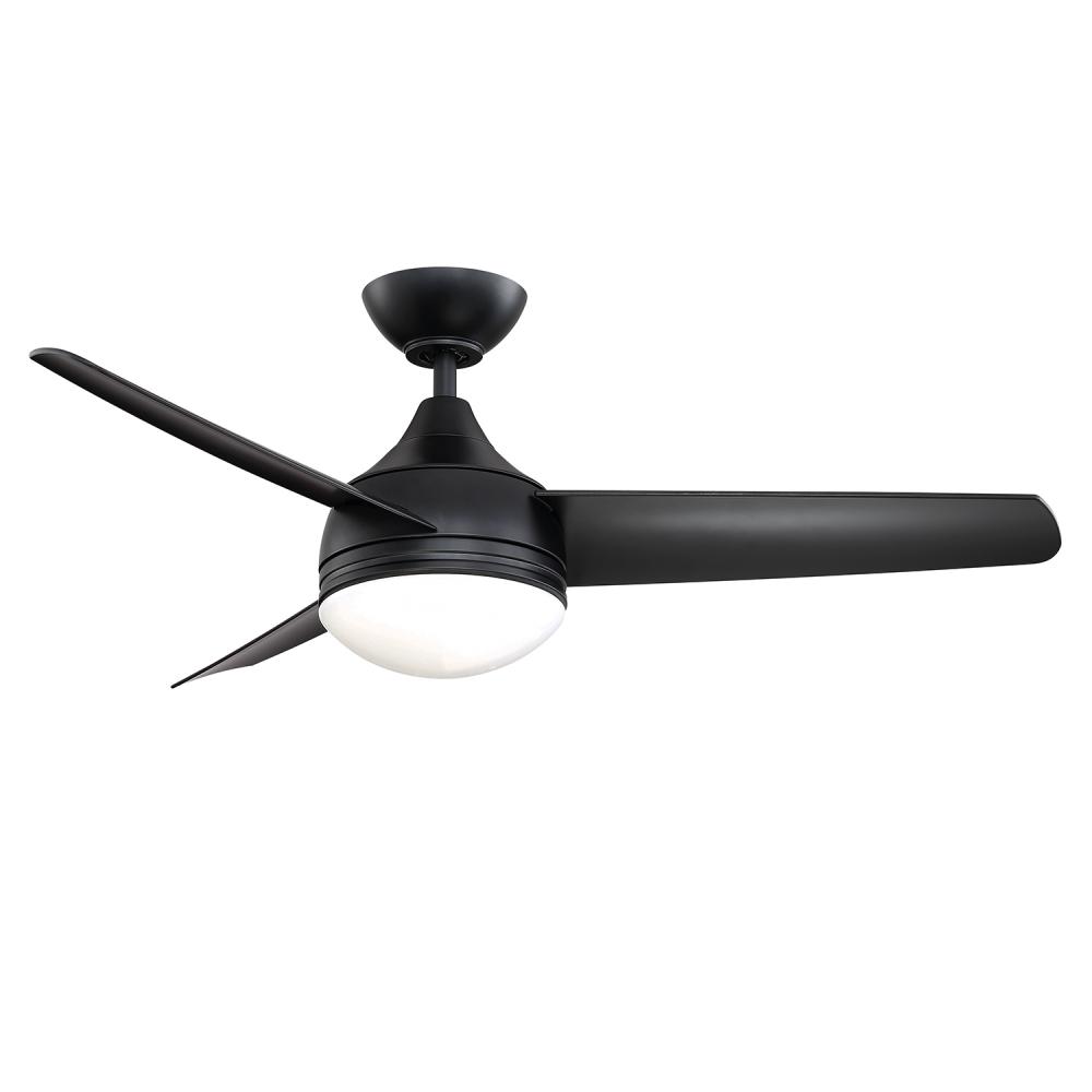 Moderno 42 in. Black LED Ceiling Fan