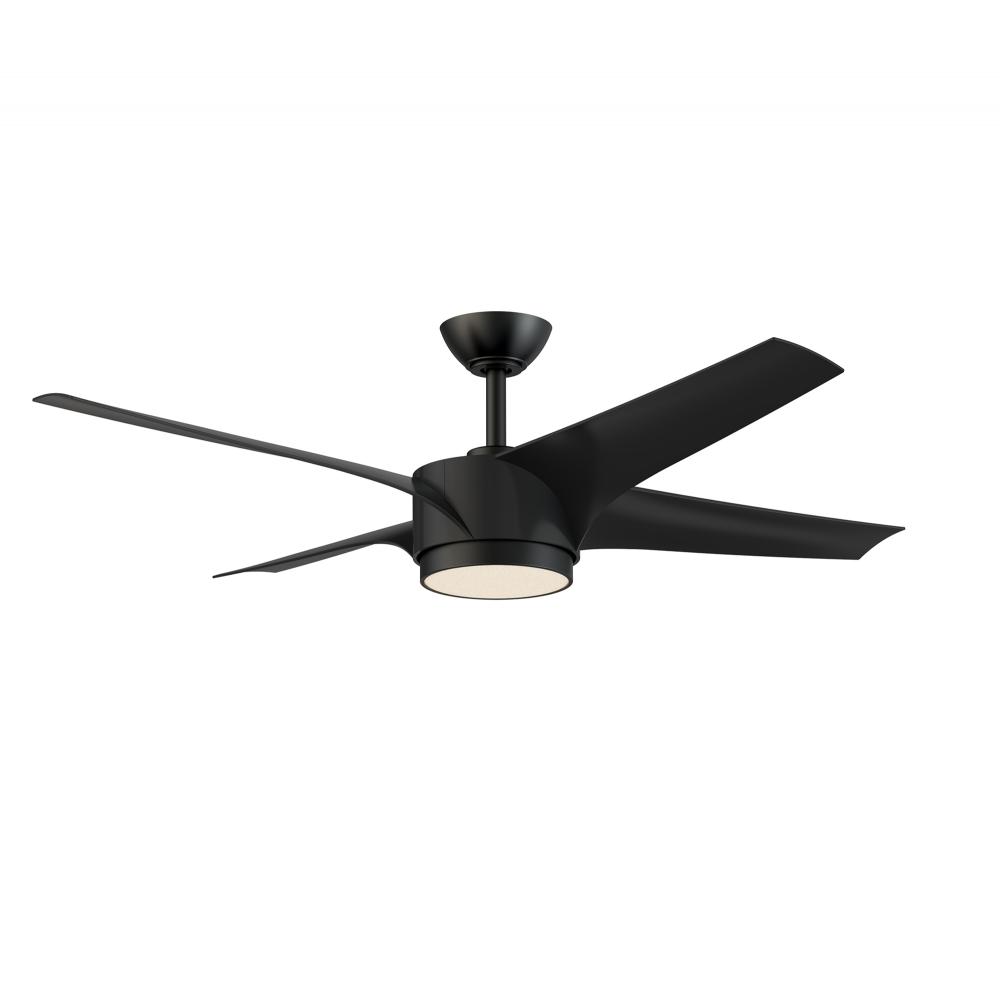 Vela 52 in. Matte Black Ceiling Fan
