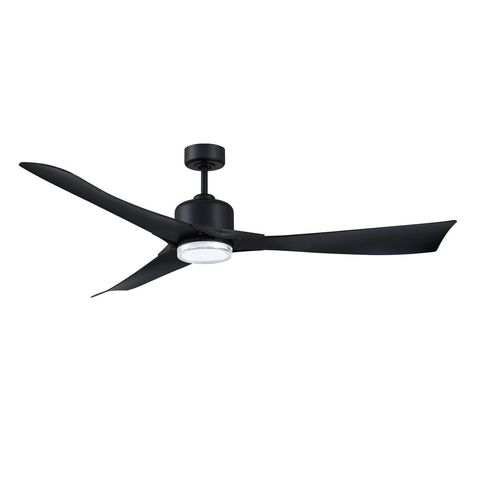 Ariya 62 in. Black Ceiling Fan