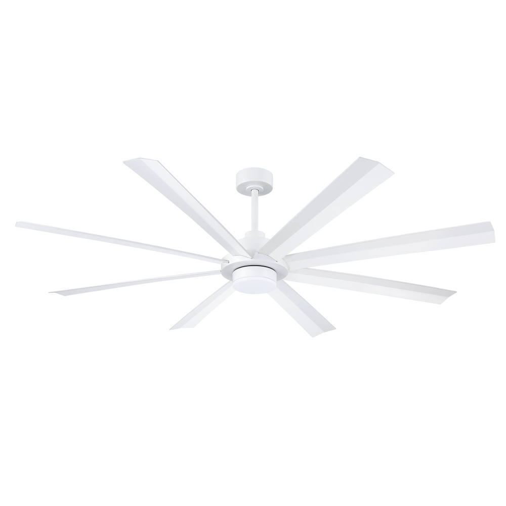 Venn 72 in. White Ceiling Fan