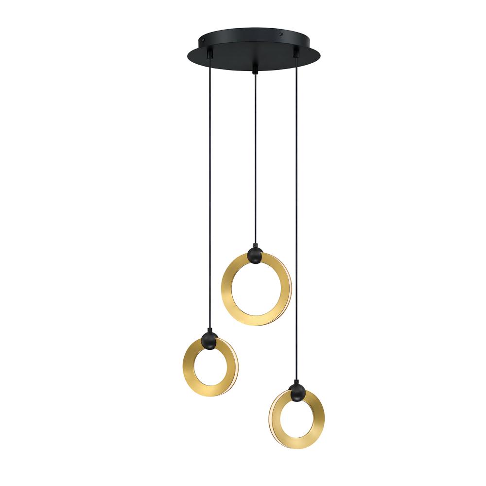 Circols 3-Light LED Pendant Pan