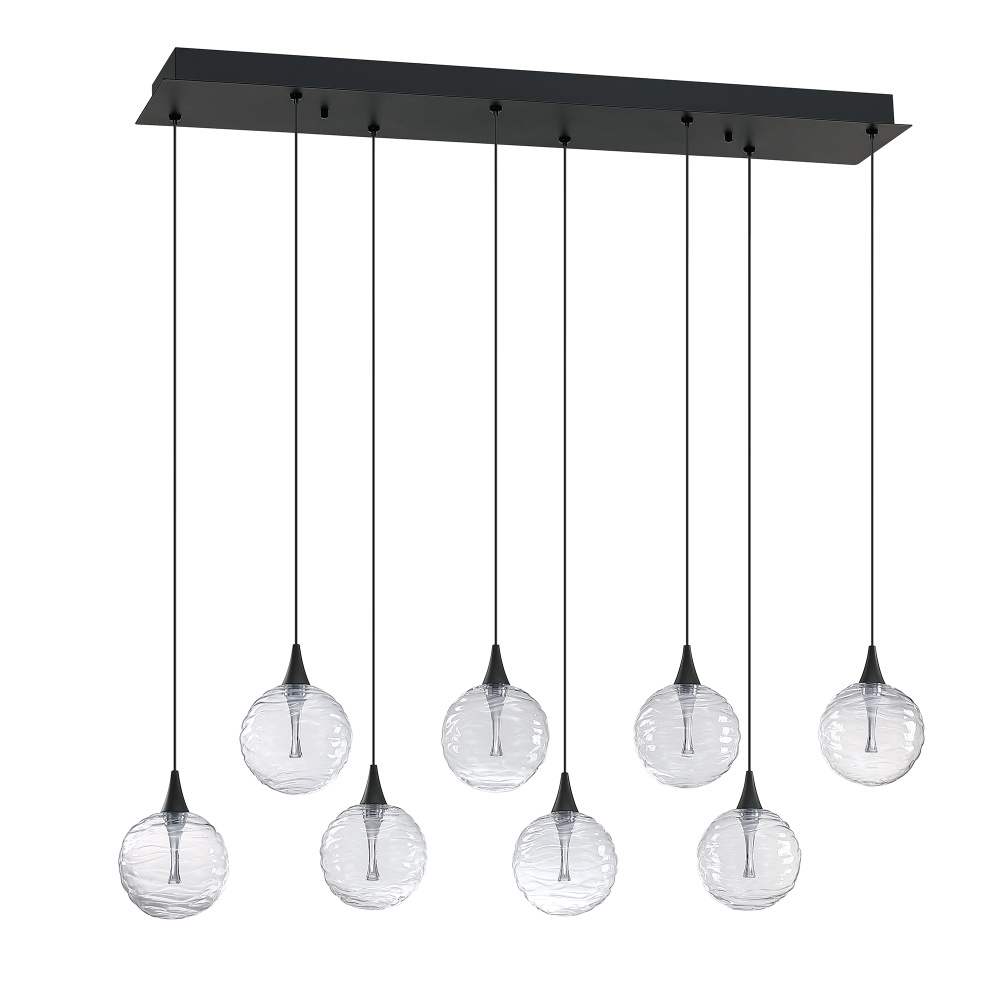 8 LIGHT RECTANGULAR LED PAN