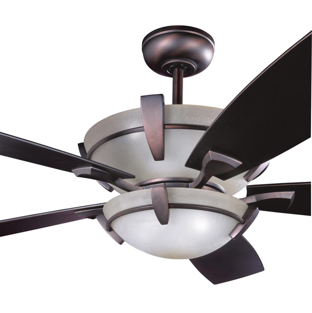 Calavera 52 in. Oil Brushed Bronze Ceiling Fan