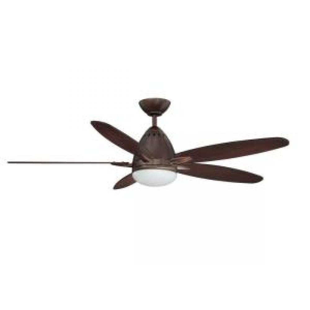 One Light Oil Brushed Bronze Ceiling Fan
