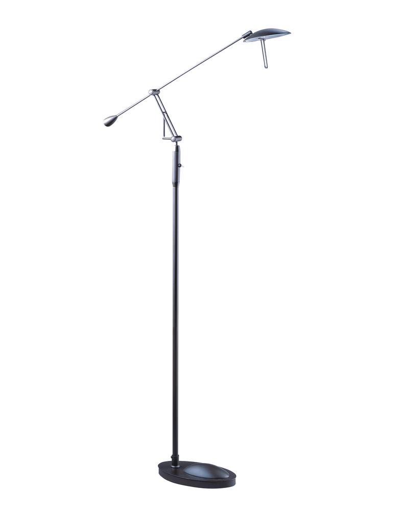 One Light Oil Rubbed Bronze Floor Lamp