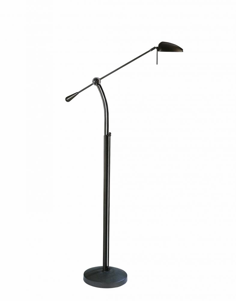One Light Oil Rubbed Bronze Floor Lamp