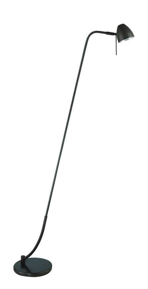 One Light Oil Rubbed Bronze Floor Lamp