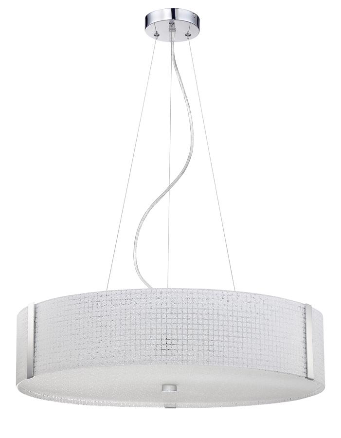 GLACIER series 5-Light Chrome Pendant
