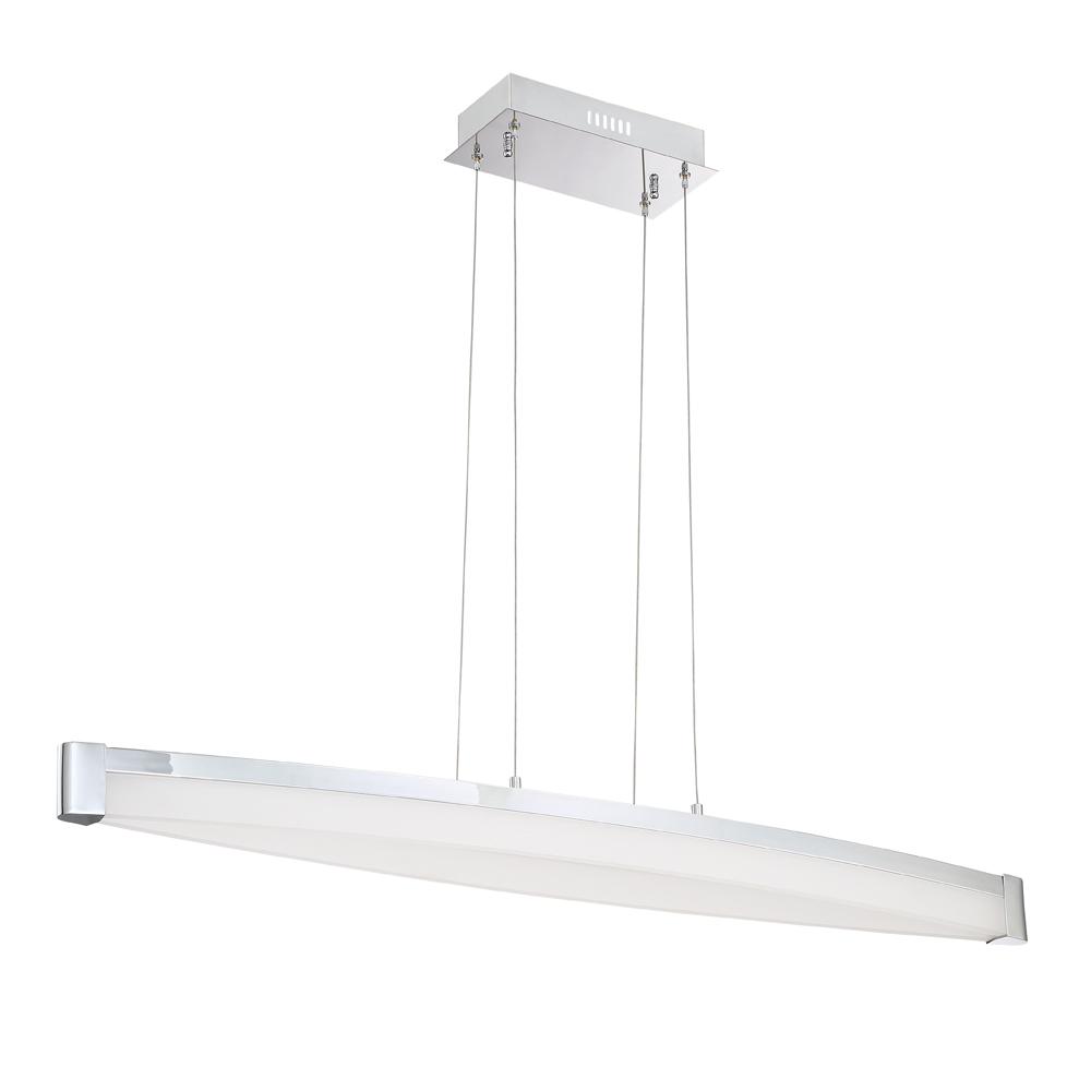 V2 series 46 inch LED Chrome Pendant