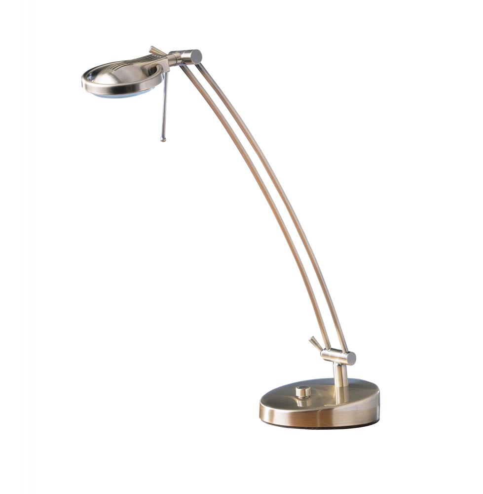 NEVLA series 18 in. Satin Nickel Halogen Task Lamp