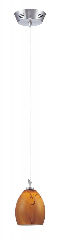 Glass Style #58 Amber Swirl