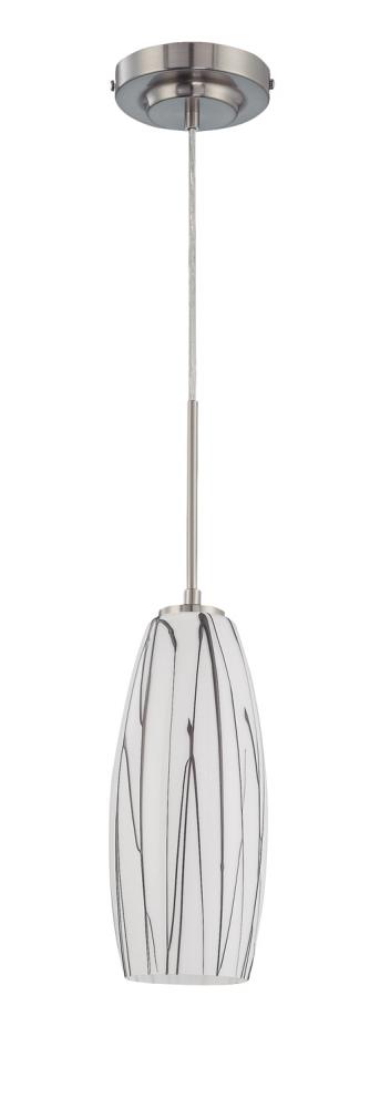 Oblong Glass - Dancing Black