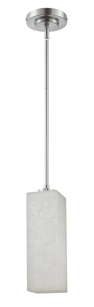 Square Glass - Snow Flake