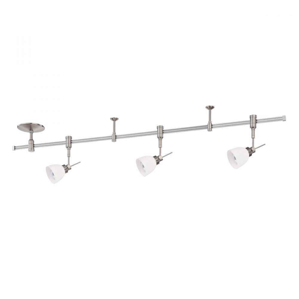 Cyl. Rail Kit - Glass Shades Included