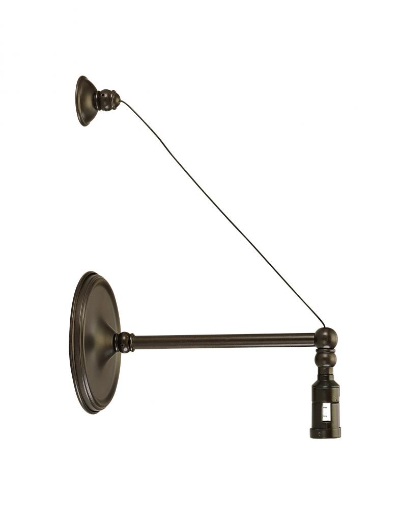 Swivel Power Feed  - 6" - for Line Volt Rail kits