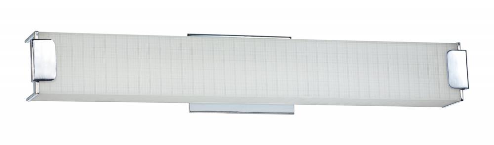 ALBA series 5-Light Chrome Bath Light