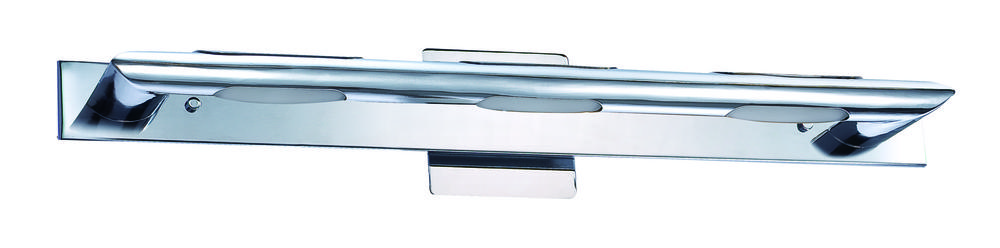 Three Light Chrome Vanity
