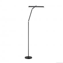 Kendal FL6201-BLK - Flux Black Floor Lamp