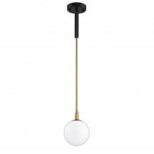 Kendal PF100-1L-BLK/BRS - 1 LIGHT PENDANT