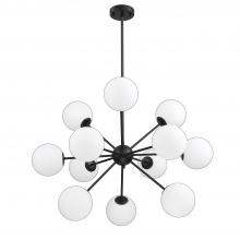 Kendal PF101-12L-BLK - 12 LIGHT PENDANT