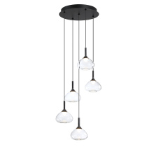 Kendal PF280-5LPA-BLK - 5 LIGHT LED PAN