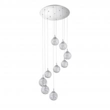 Kendal PF40-9LPA-CH - 9 LIGHT PAN