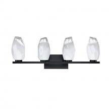 Kendal VF2710-4L-BLK - Soren 4-Light Black Vanity