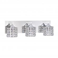 Kendal VF7100-3L-CH - 3 LIGHT VANITY - ROUND SHADES