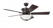 Kendal AC14752-CBRZ - Four Light Copper Bronze Ceiling Fan
