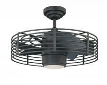 Kendal AC17723-NI - Enclave 23 in. Natural Iron Ceiling Fan