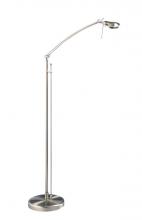 Kendal FL3039-AB - NEVLA series 51 in. Satin Nickel Halogen Floor Lamp