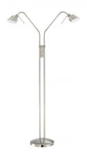 Kendal FL4048-2-PN - Floor Lamp