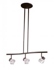 Kendal HPF1000-3L-ORB - NOVA series 3-Light Oil Rubbed Bronze fixed rail fixture