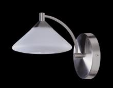 Kendal HWS8001-SN - One Light Satin Nickel Wall Light