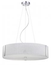Kendal PF58-5LPE-CH - GLACIER series 5-Light Chrome Pendant