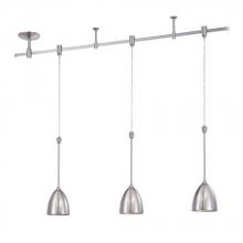 Kendal RPK80-SN - Pendant Rail Kit - Metal Shades Included