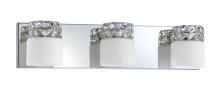 Kendal VF6400-3L-CH - VELLASE series 3-Light Chrome Bath Light